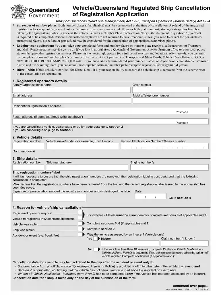 f3517 form Preview on Page 1