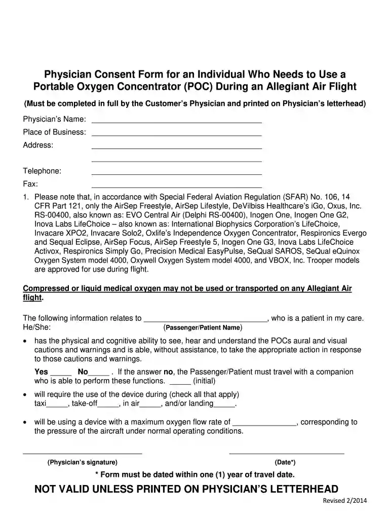 allegiant cpap policy Preview on Page 1