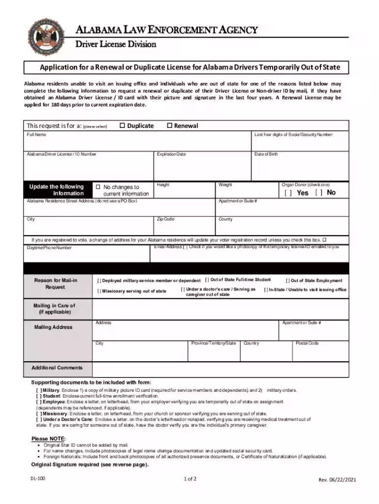 alabama cdl self certification Preview on Page 1