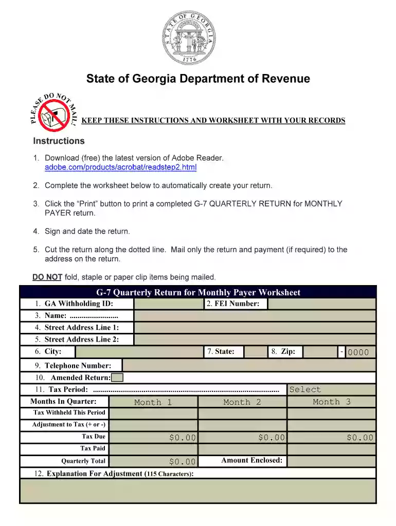 g 7 form Preview on Page 1