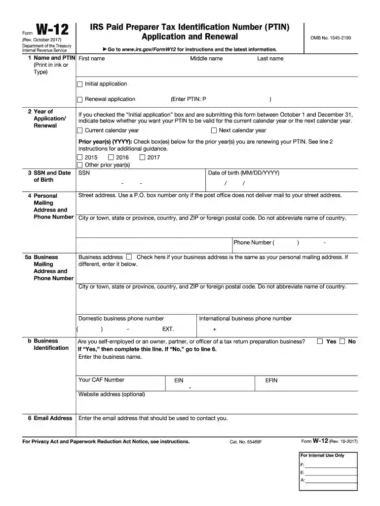 form w 12 Preview on Page 1