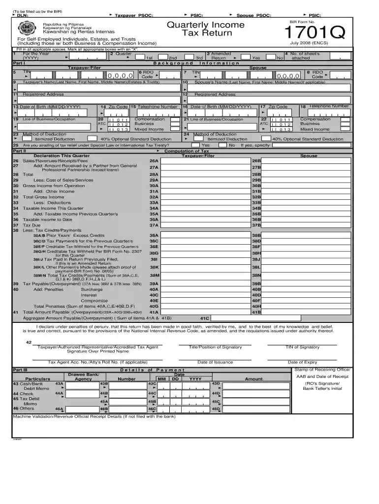ebirforms 1701q Preview on Page 1