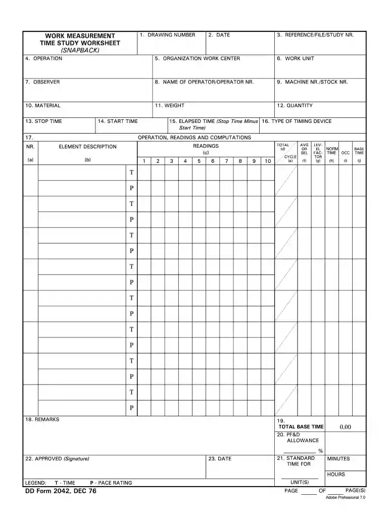 time study worksheet Preview on Page 1