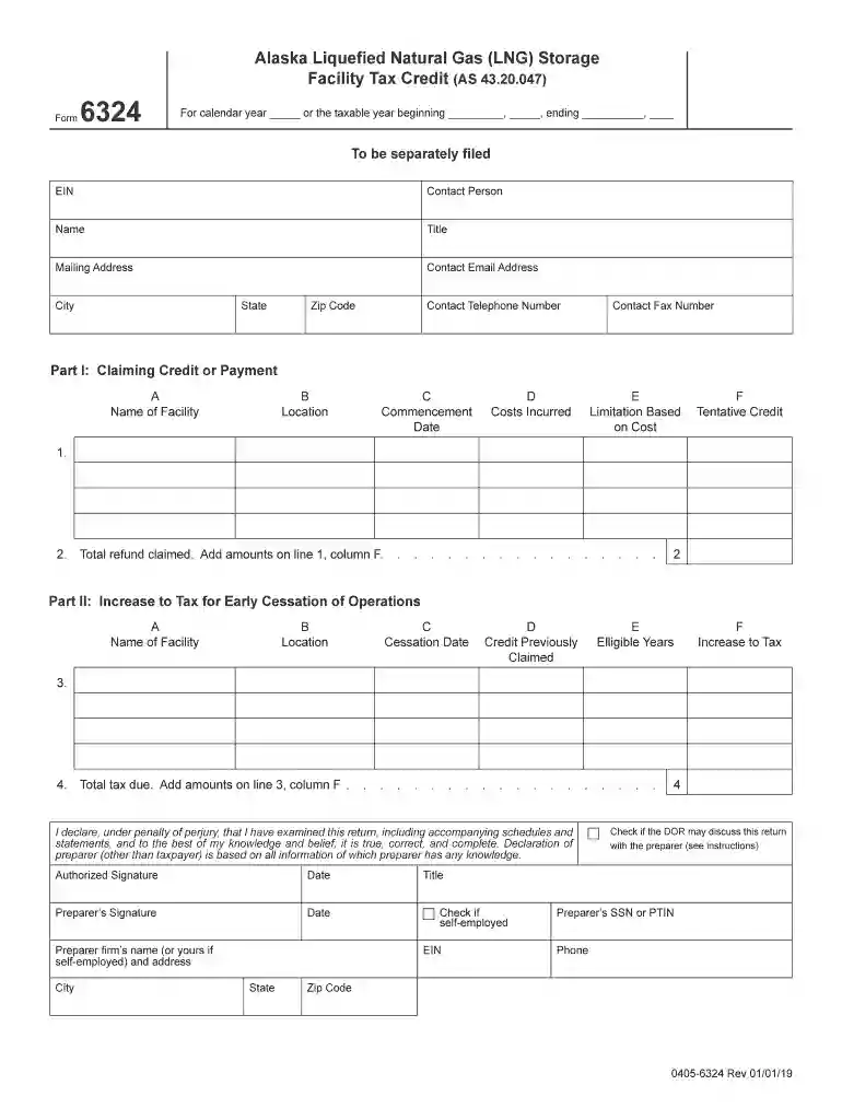 2019 alaska form liquefied pdf Preview on Page 1