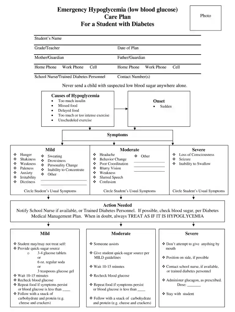 nursing care plan for hypoglycemia in newborn Preview on Page 1