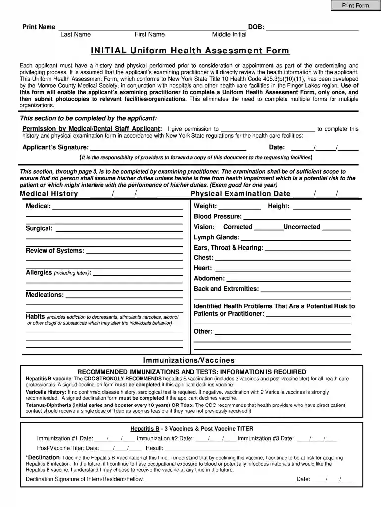 nursing assessment example Preview on Page 1
