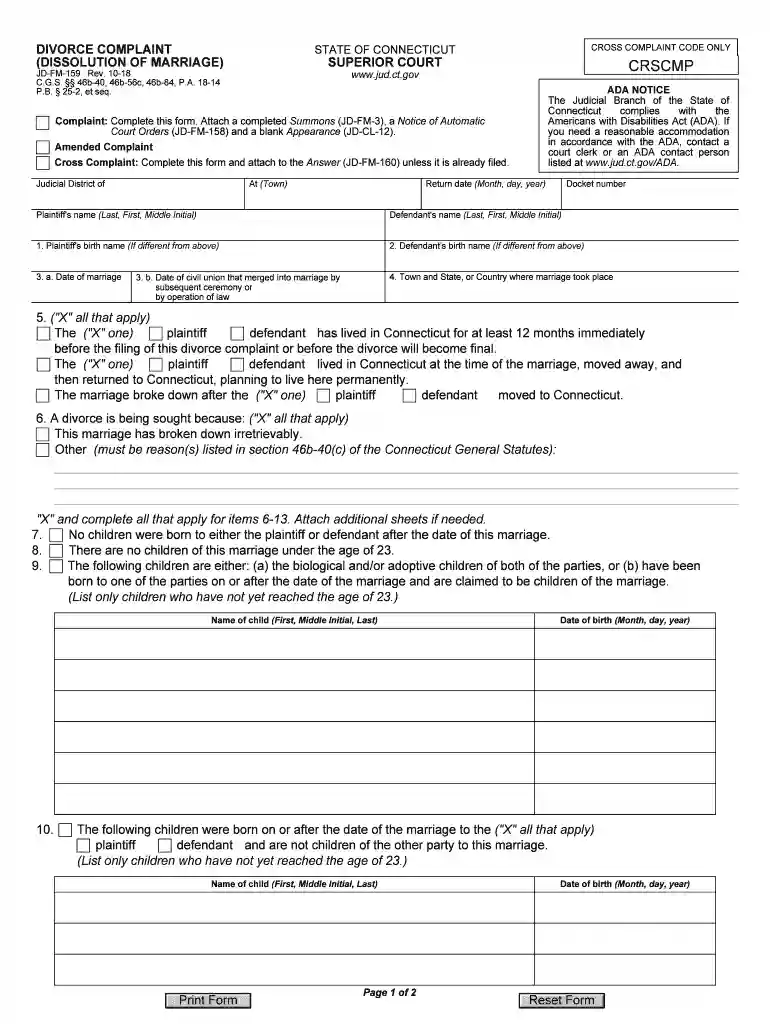 jd fm 159a Preview on Page 1