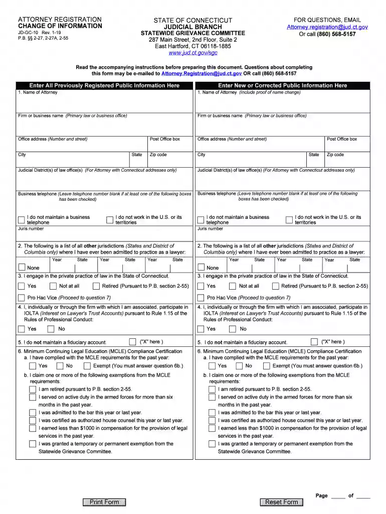ct attorney lookup Preview on Page 1