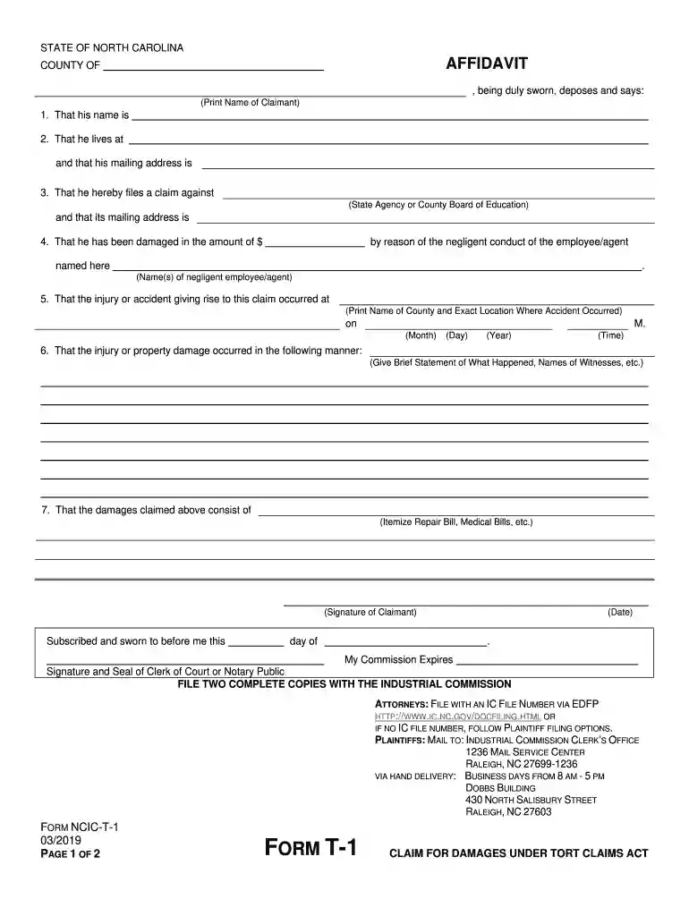 ncic forms Preview on Page 1