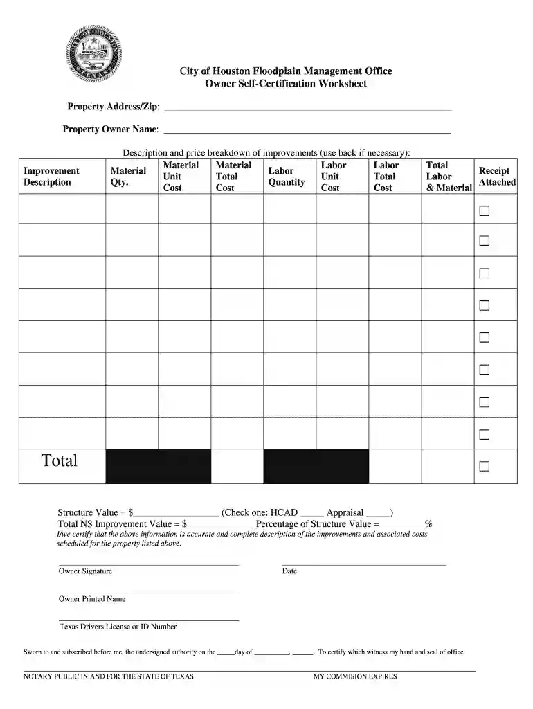 self certification application Preview on Page 1