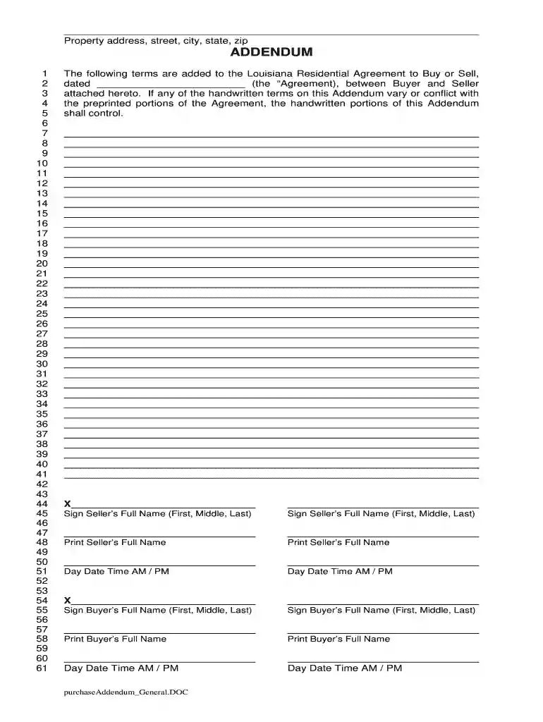 addendum Preview on Page 1