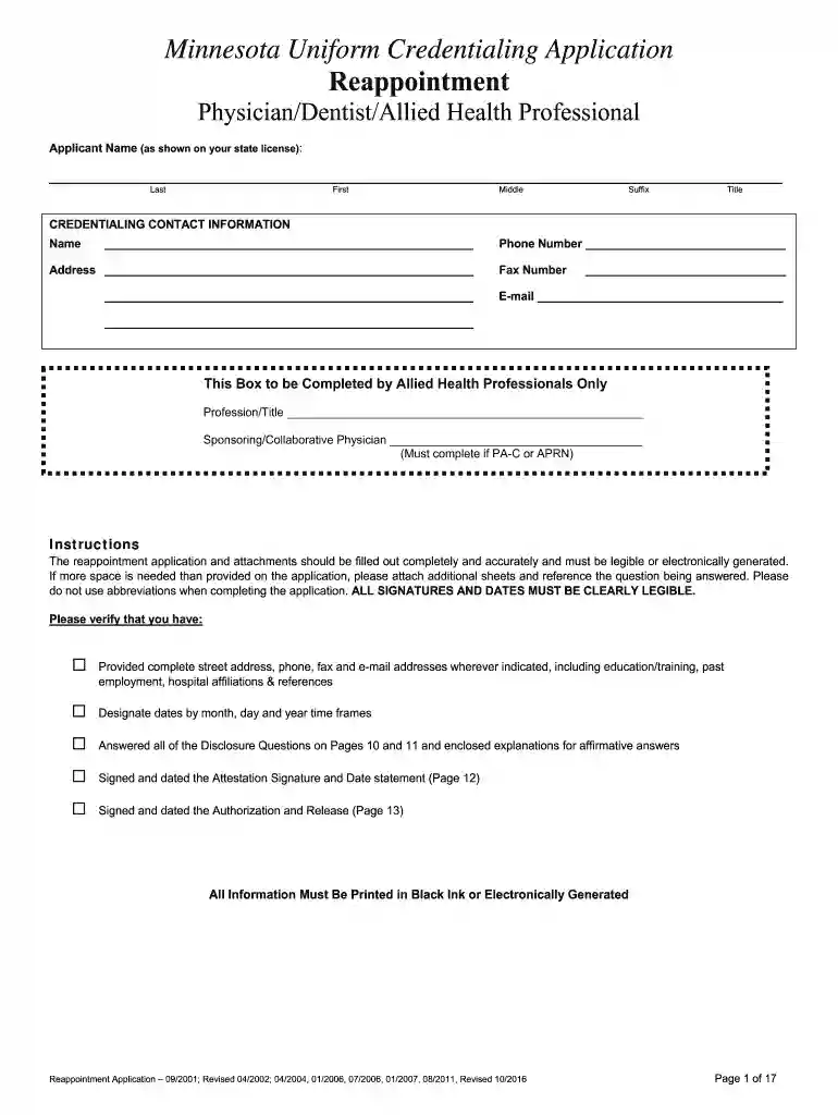 minnesota credentialing collaborative Preview on Page 1