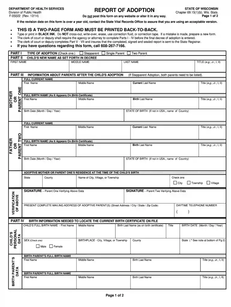 f 05022 Preview on Page 1