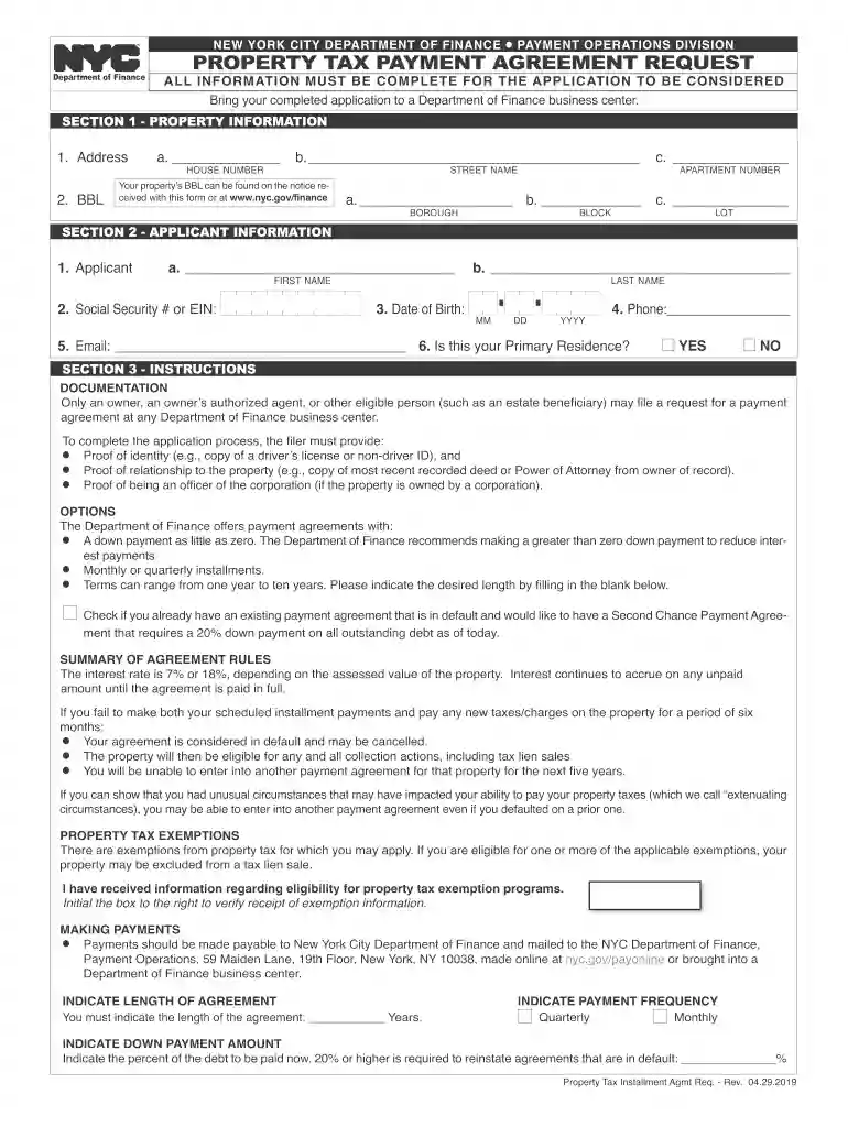 ny payment request Preview on Page 1