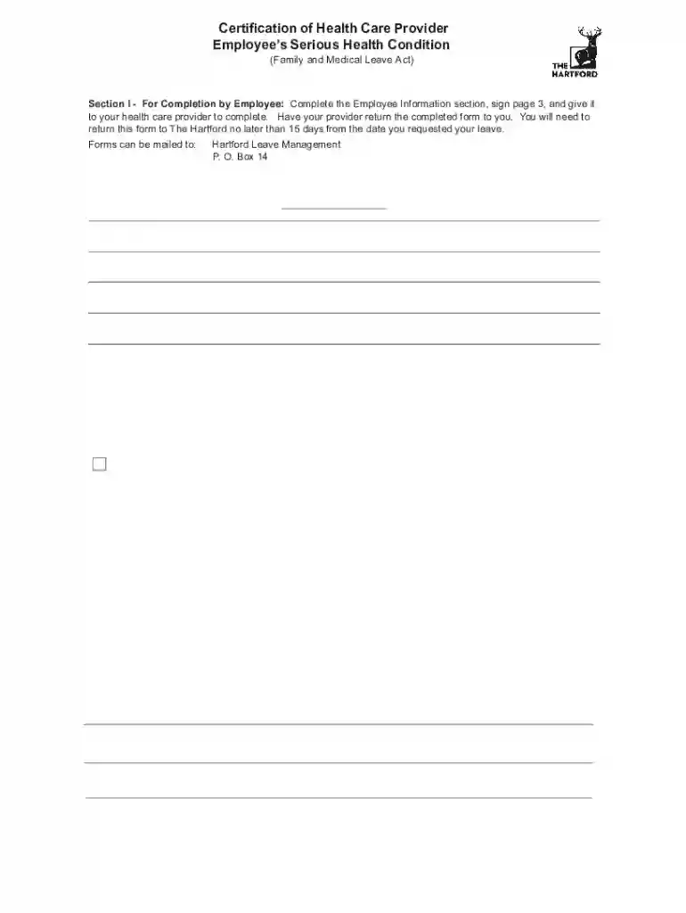 hartford form Preview on Page 1