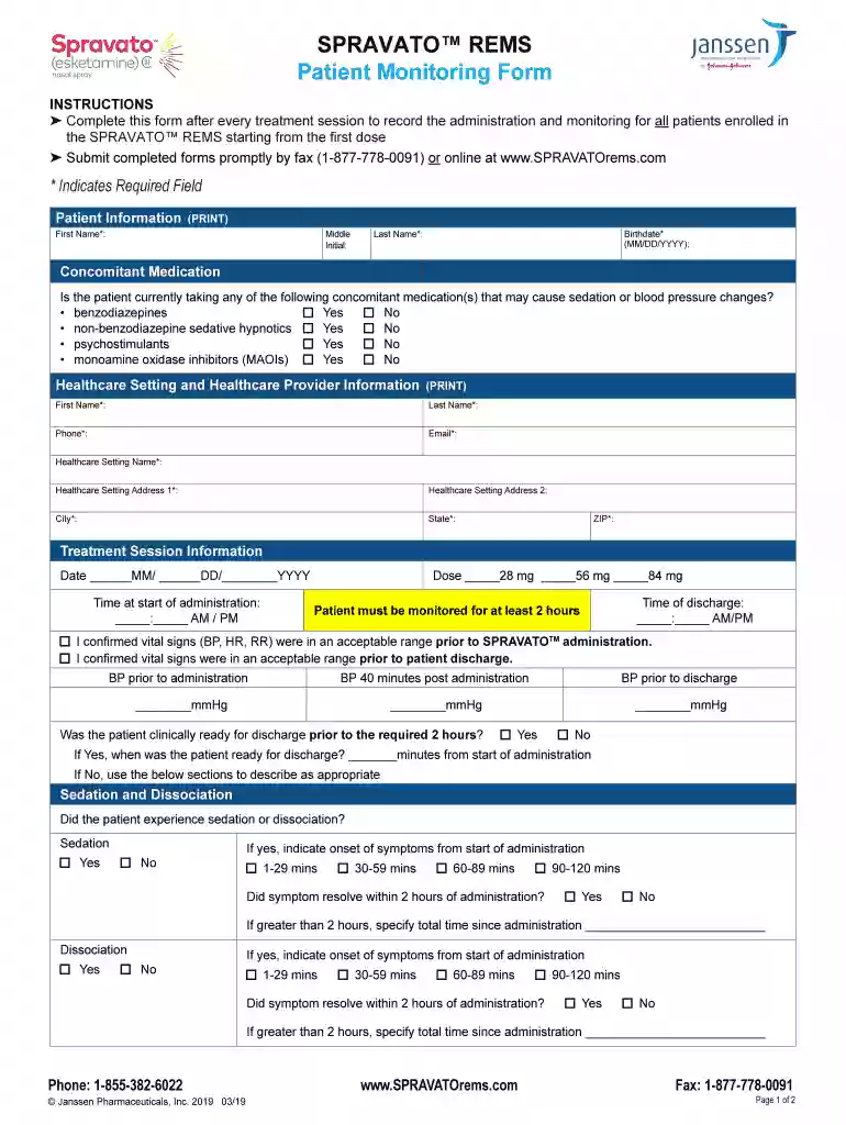 remote patient monitoring documentation template Preview on Page 1