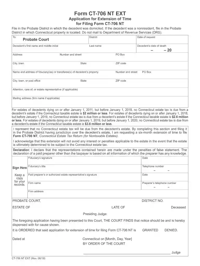 ct 706 nt 2023 Preview on Page 1