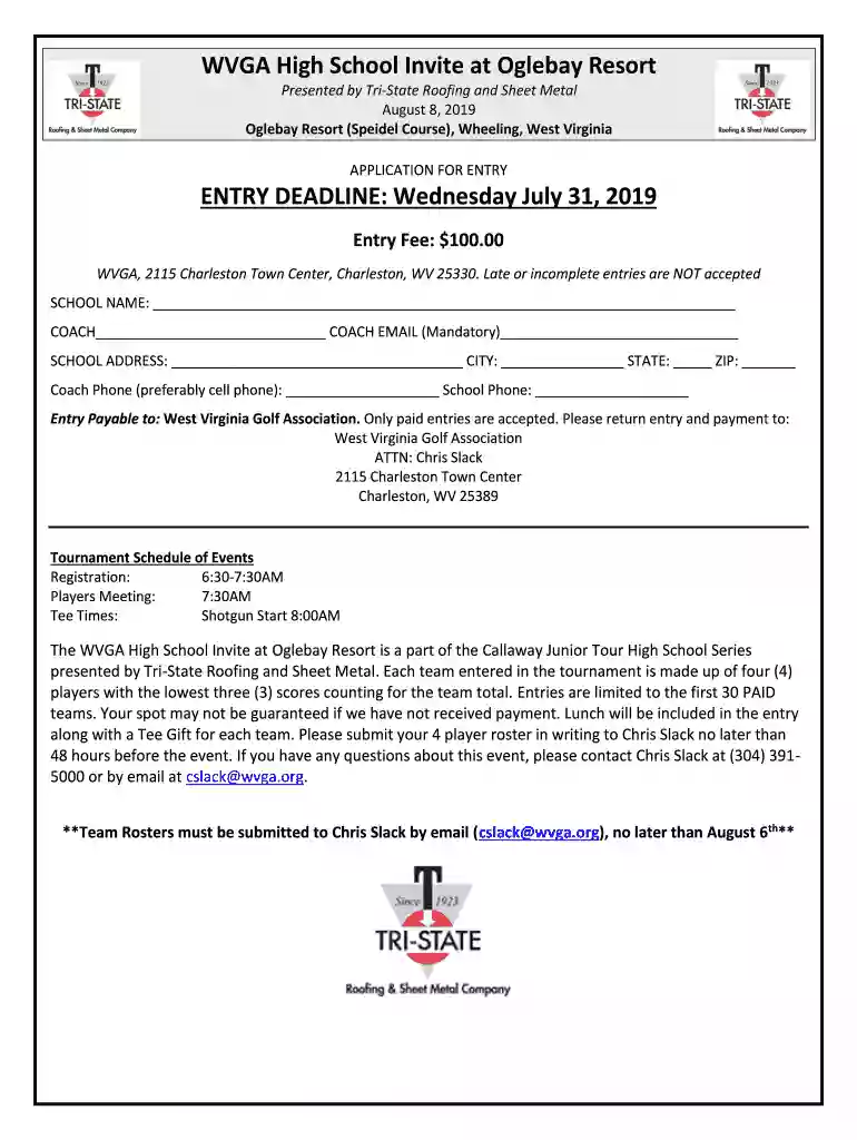WVGA High School Invite at Oglebay Resort Preview on Page 1