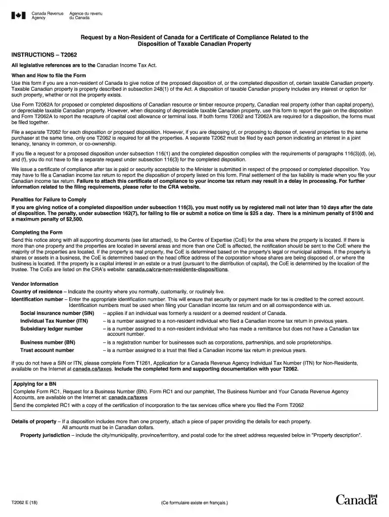 t2062 processing time Preview on Page 1