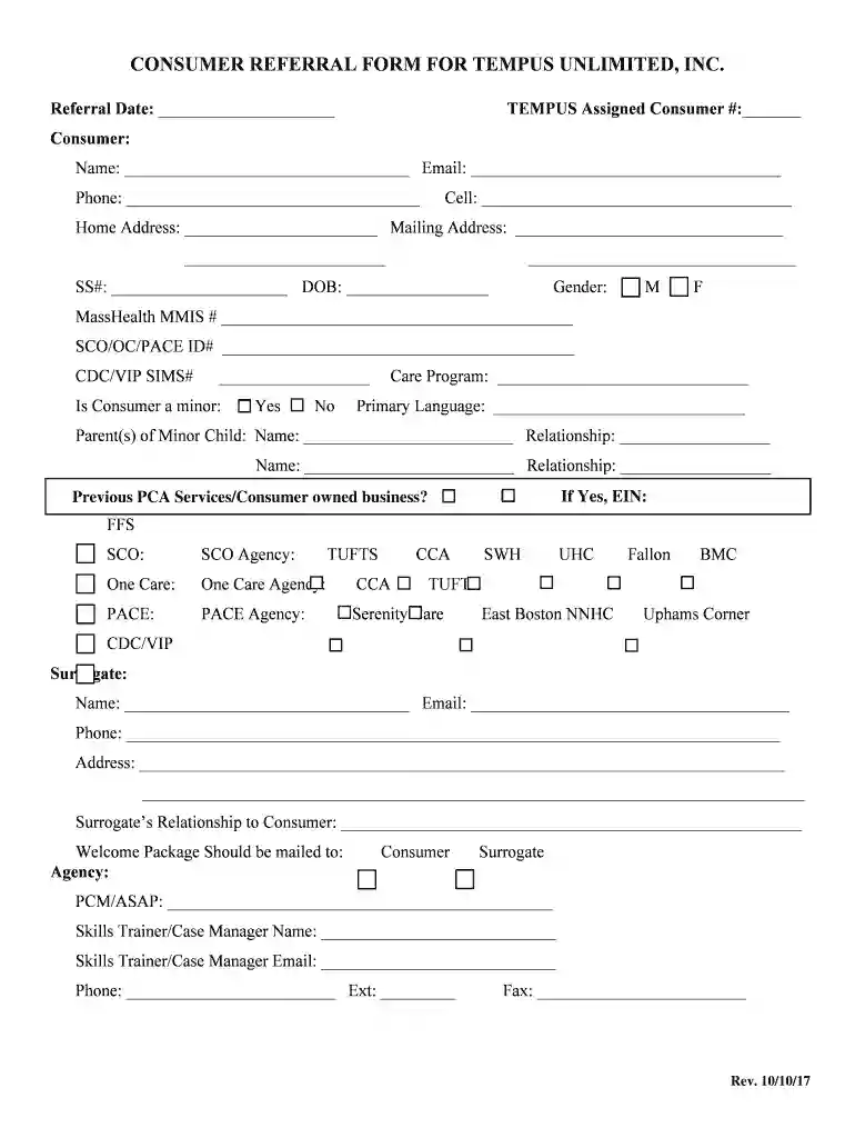 tempus unlimited application Preview on Page 1