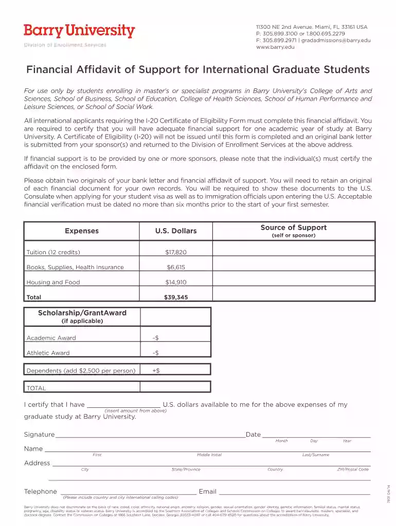 barry university admissions phone number Preview on Page 1