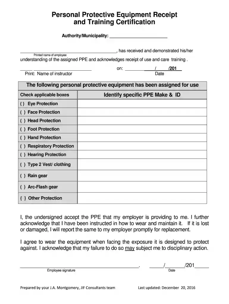 ppe received form Preview on Page 1