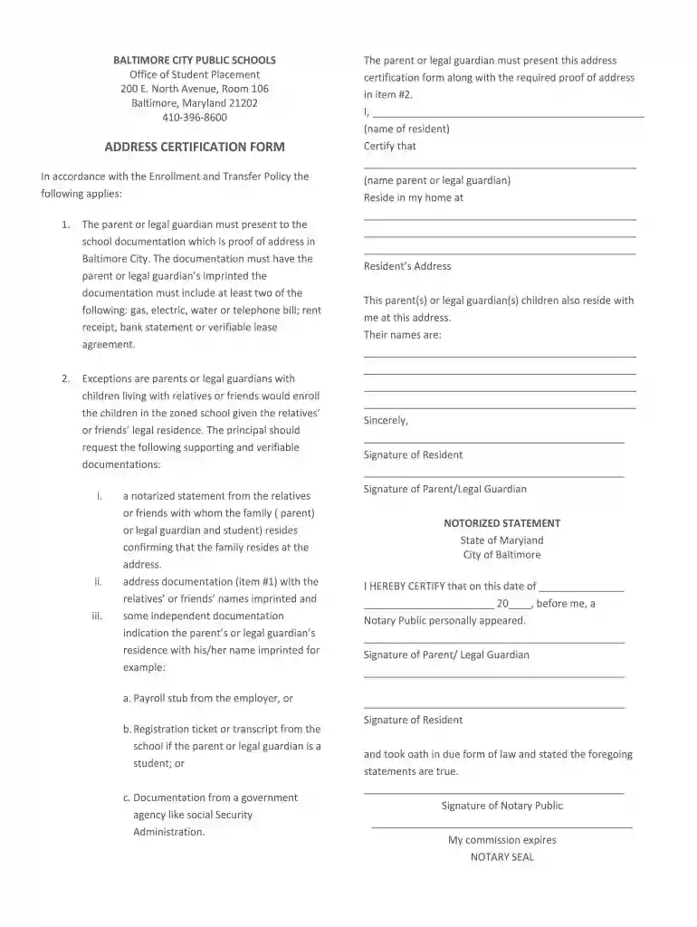 shared domicile bcps Preview on Page 1
