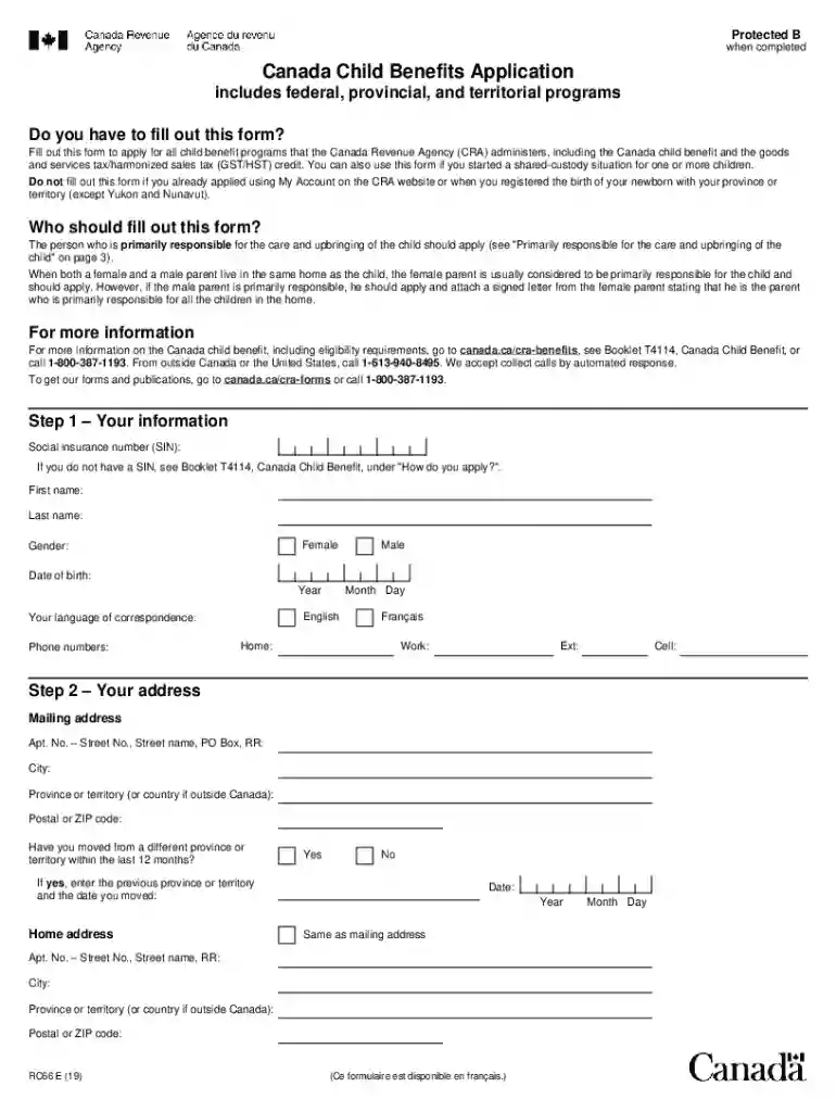 rc66 form Preview on Page 1