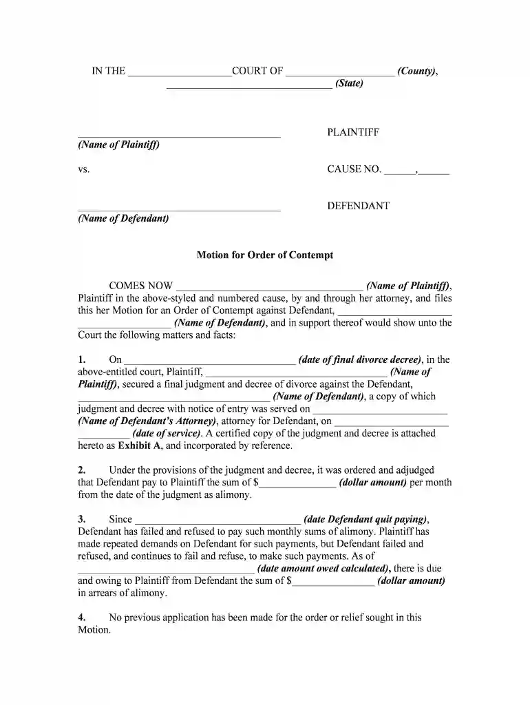 motion alimony Preview on Page 1