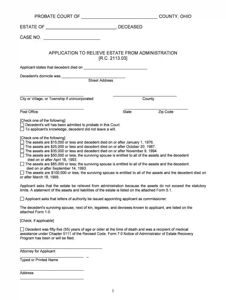 ohio estate Preview on Page 1