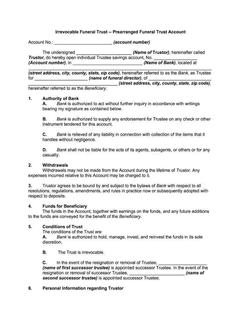 trust Preview on Page 1