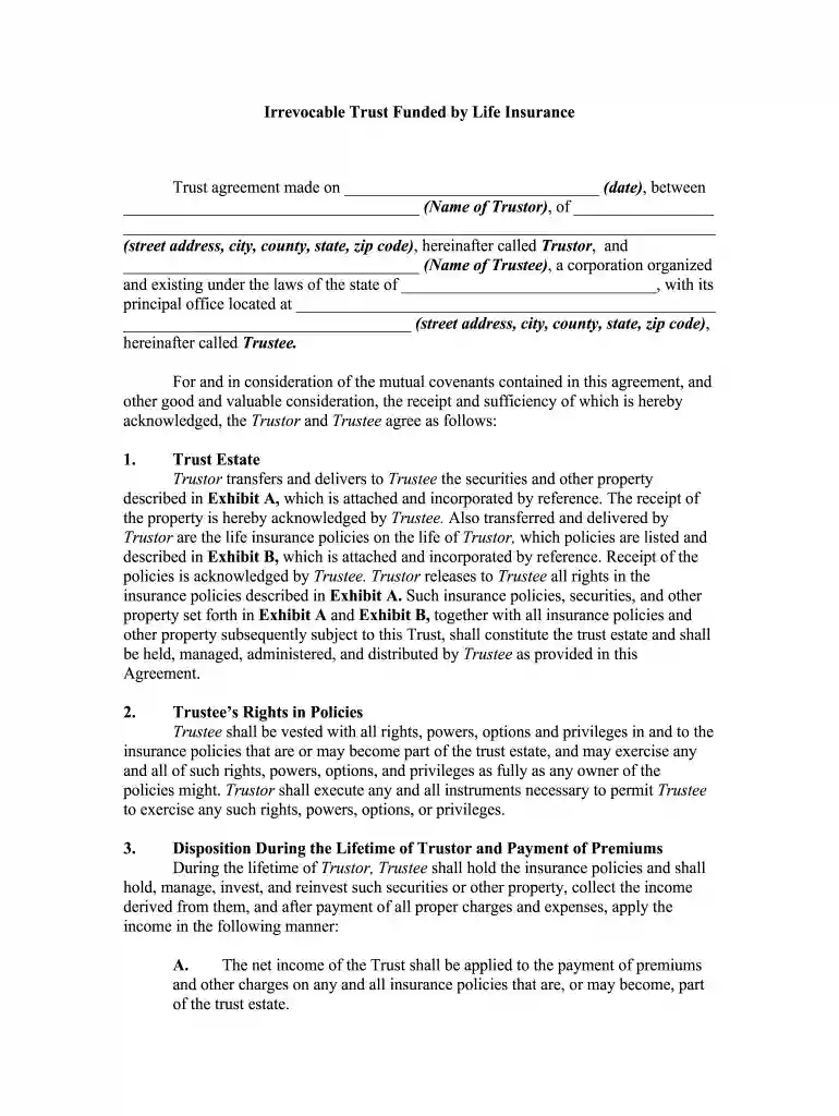 irrevocable burial reserve pnc Preview on Page 1