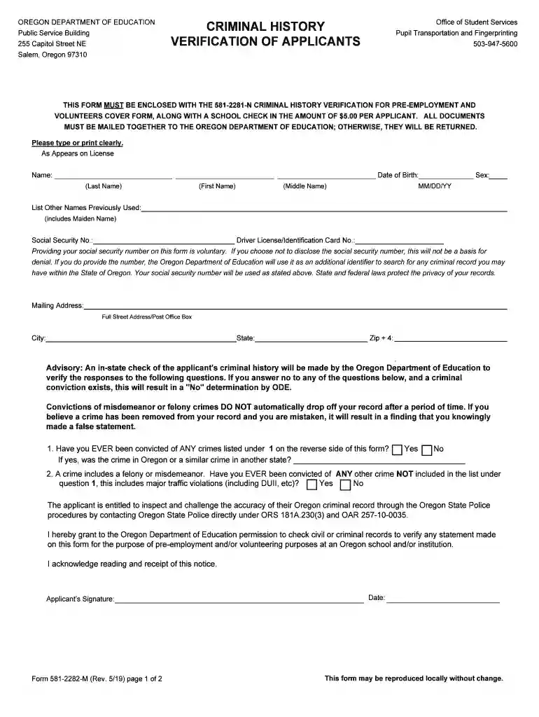 Oregon Department of Education : Public Records Requests : About Preview on Page 1