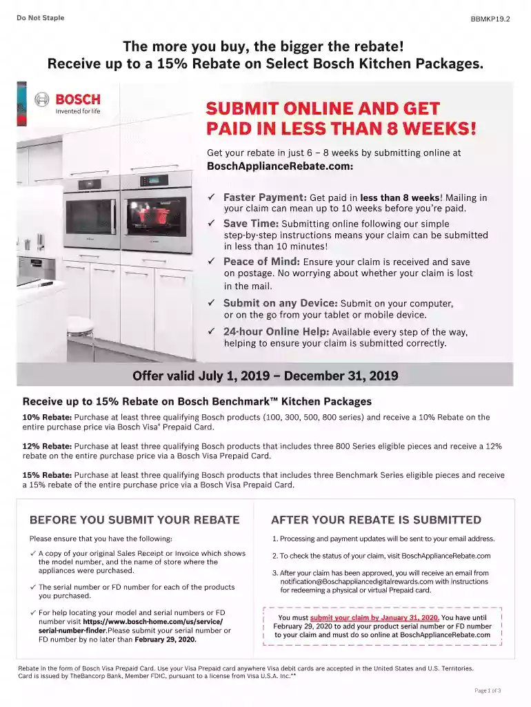 bosch rebate 2023 Preview on Page 1