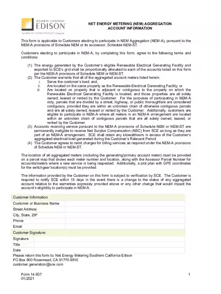 form 14 937 Preview on Page 1
