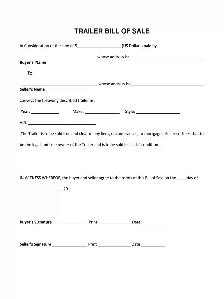 Bill of Sale - Legal FormAllLaw Preview on Page 1