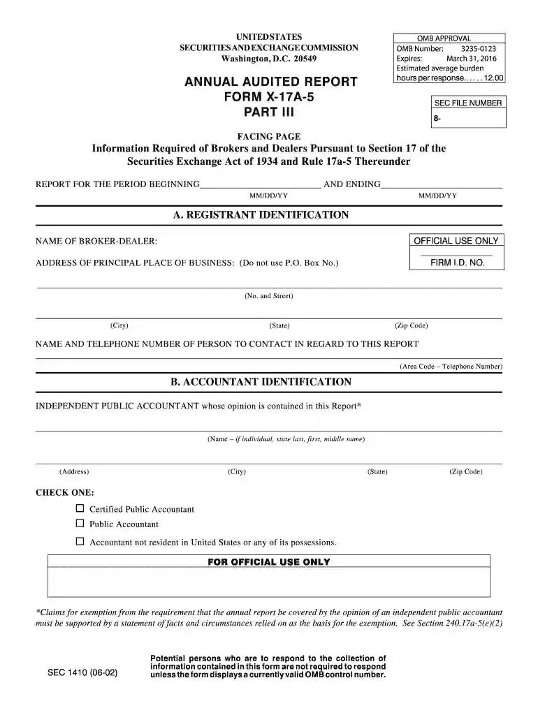 form audited report Preview on Page 1