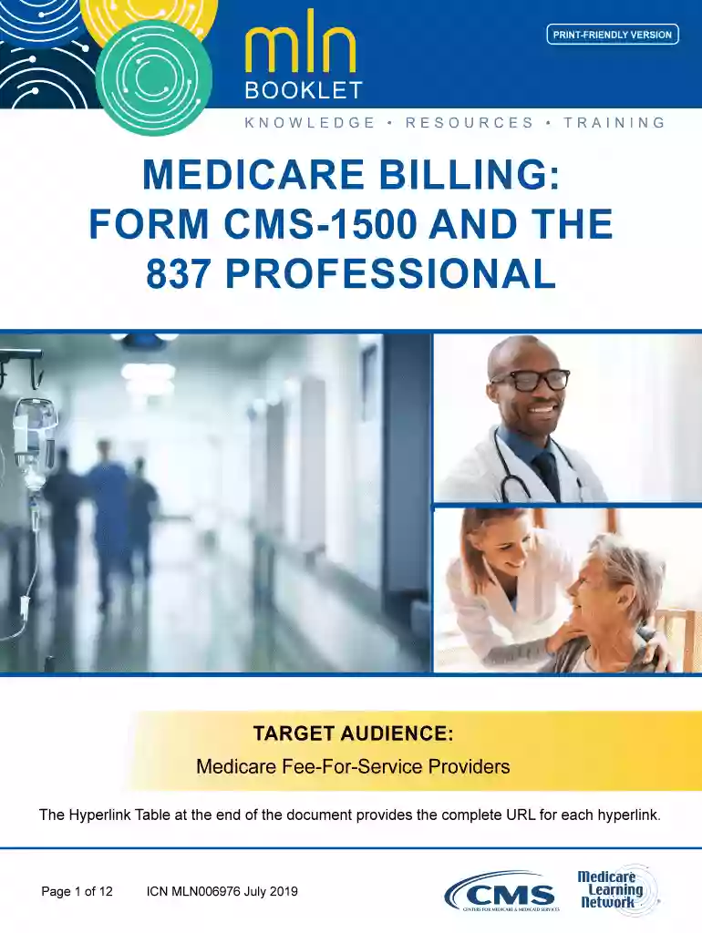 Medicare Billing 837p And Form Cms 1500 - Fill Online Preview on Page 1