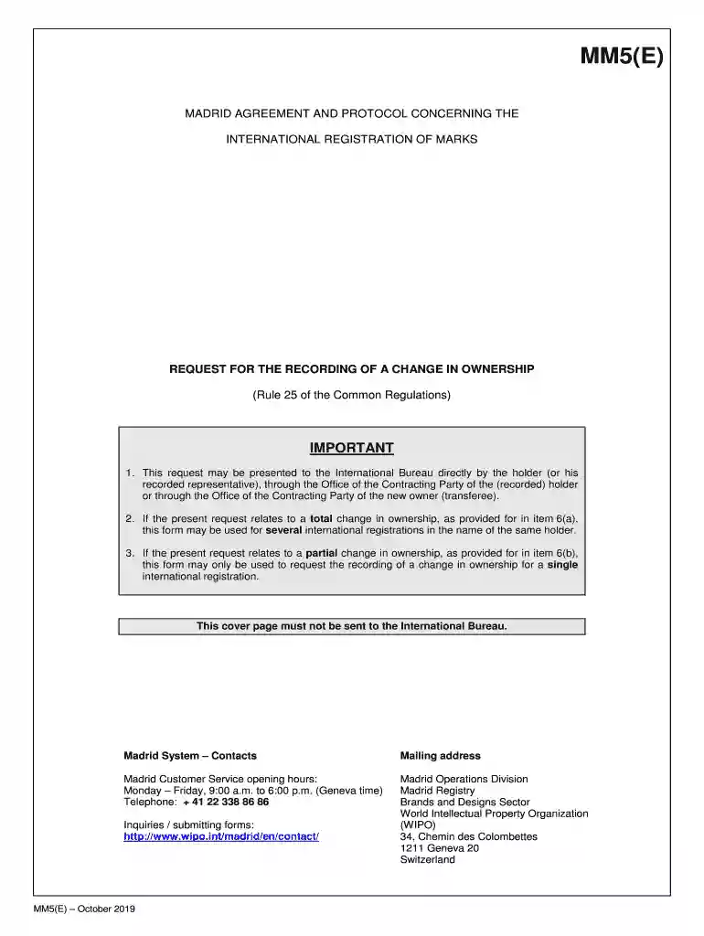 recorded representative), through the Office of the Contracting Party of the (recorded) holder Preview on Page 1