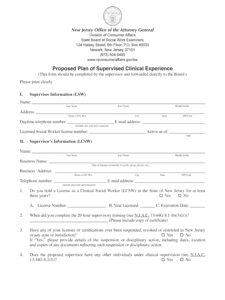 New Jersey Division of Consumer Affairs - Newark, NJ Preview on Page 1