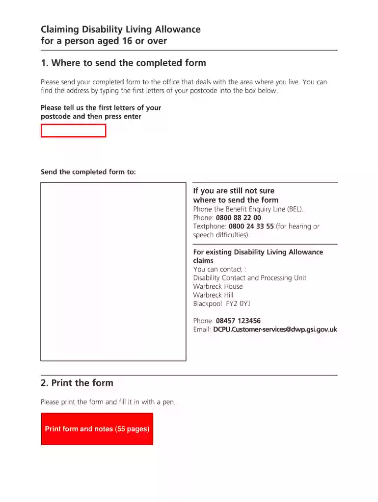 dla form 1939 Preview on Page 1