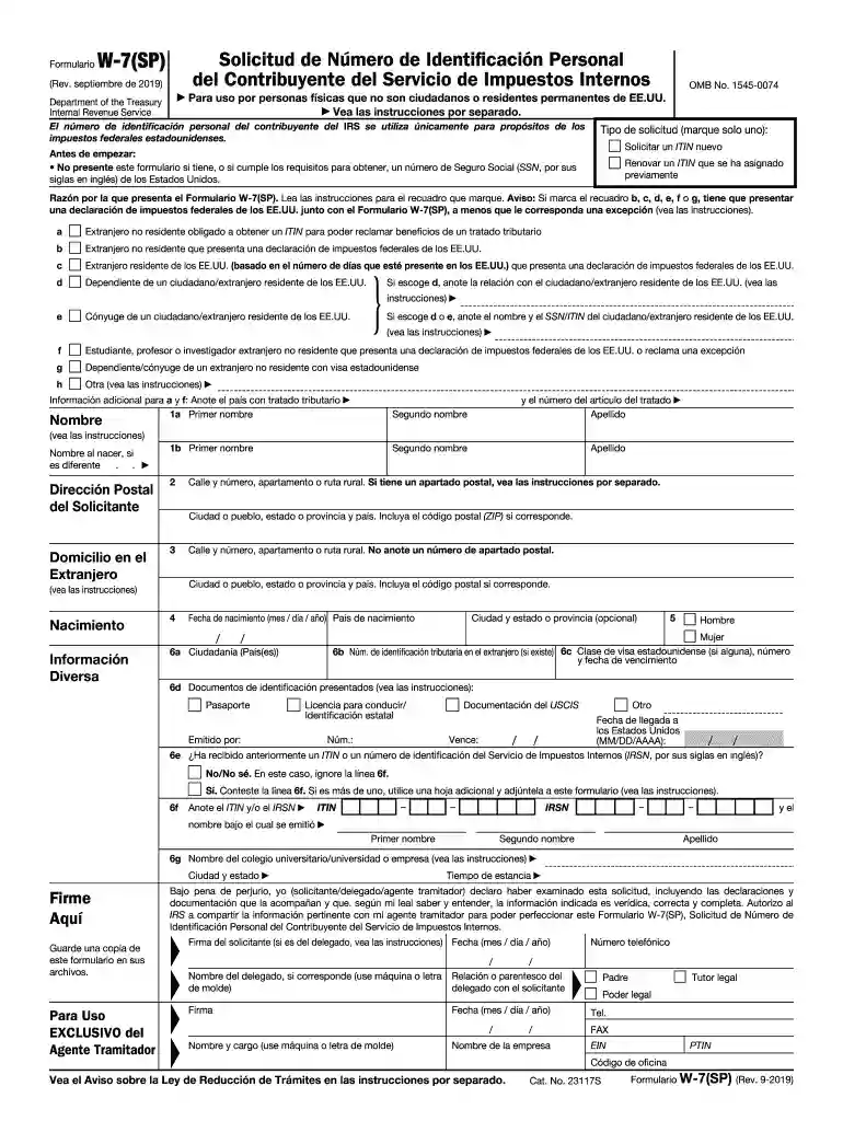 2019 número identificación Preview on Page 1