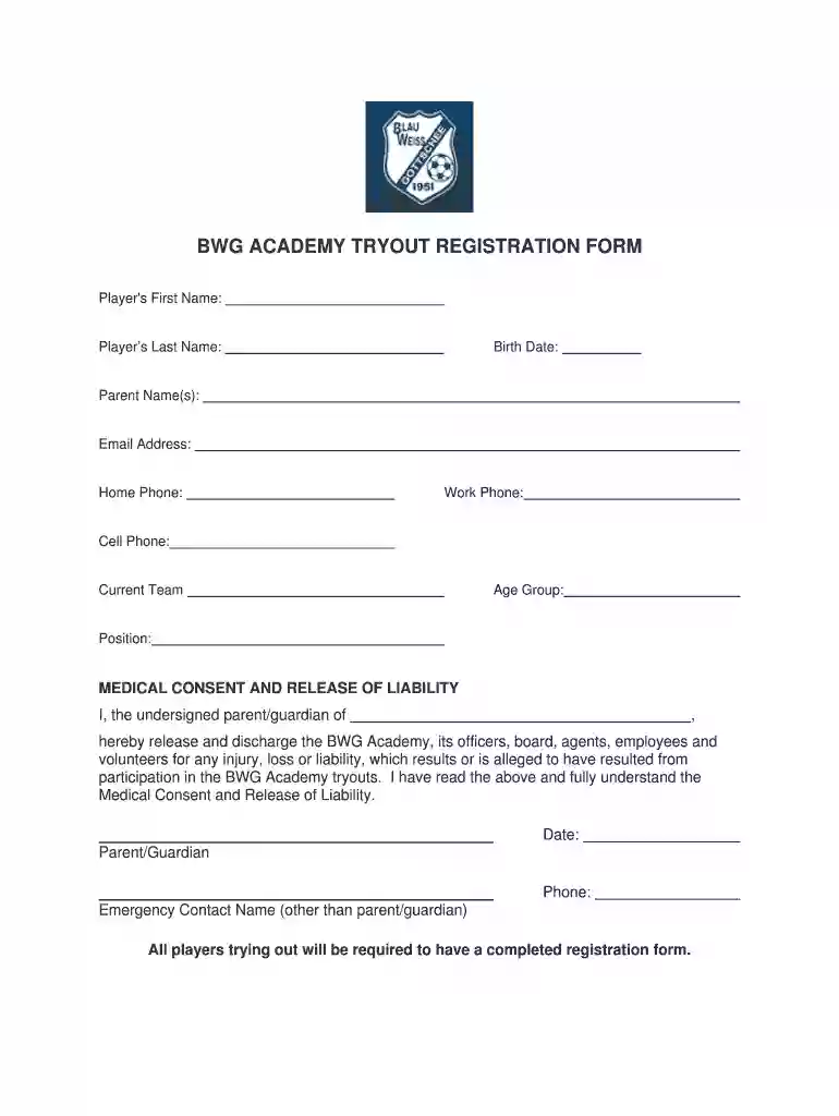 cheerleading permission slip template Preview on Page 1