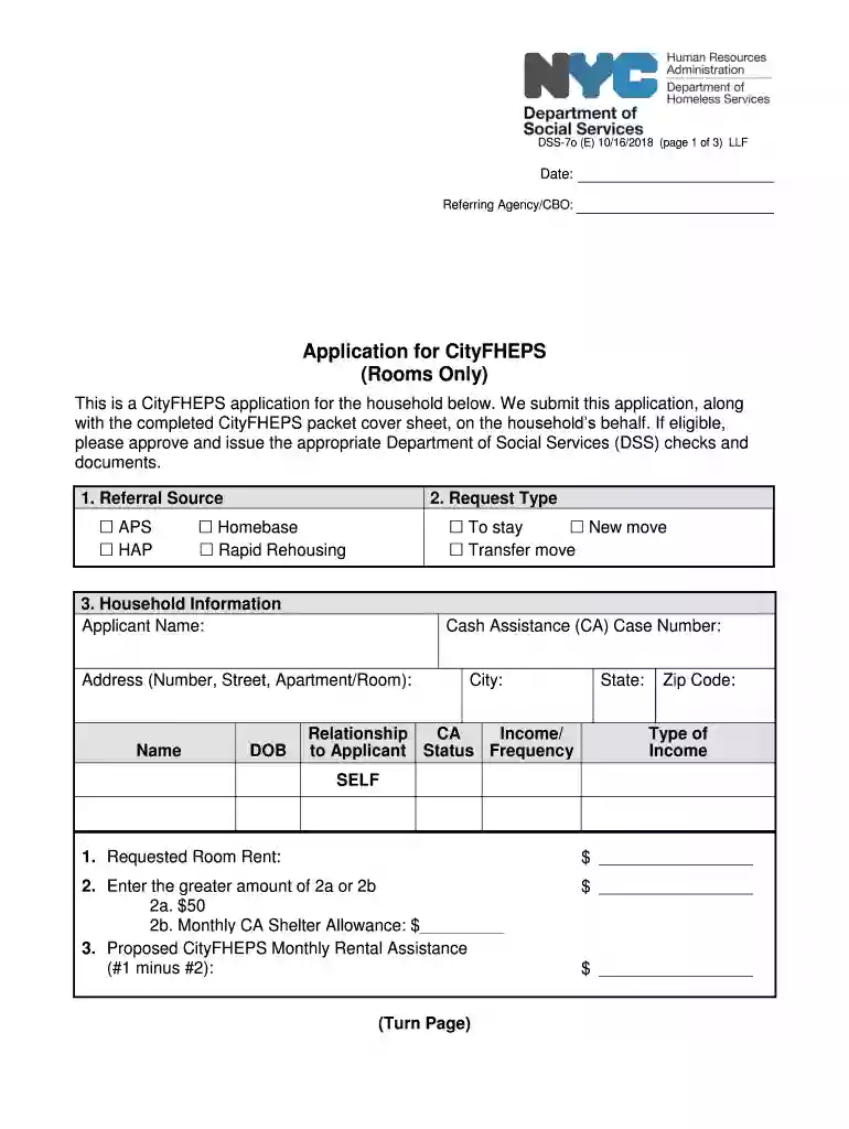 cityfheps application online Preview on Page 1