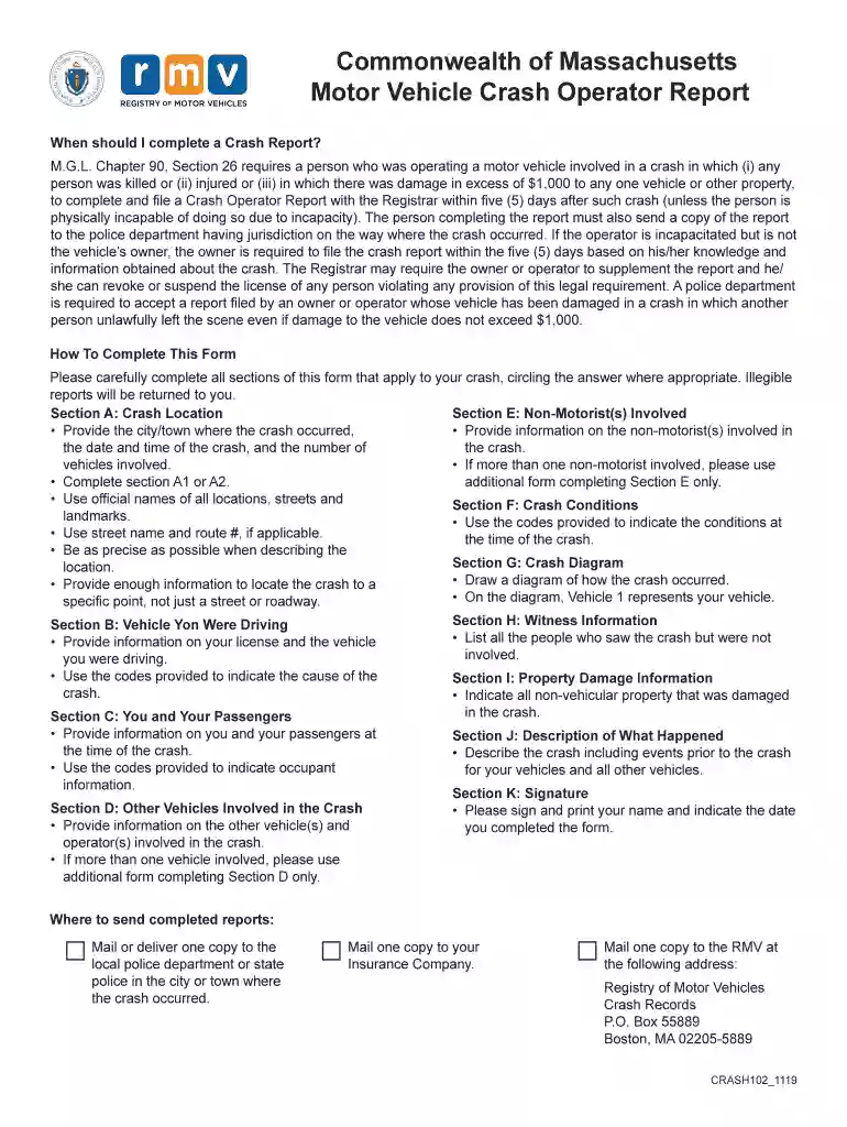 ma rmv accident report Preview on Page 1
