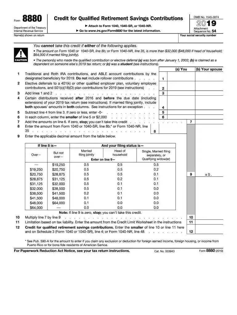 2019 savings contributions Preview on Page 1