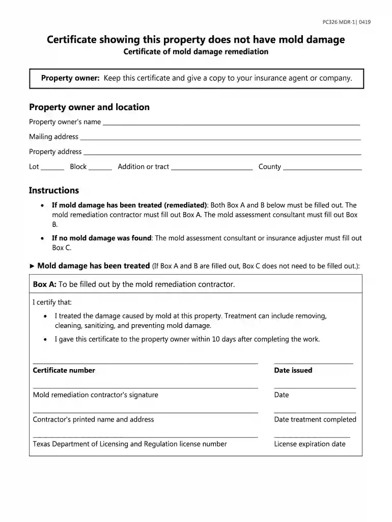 level 2 mold remediation Preview on Page 1
