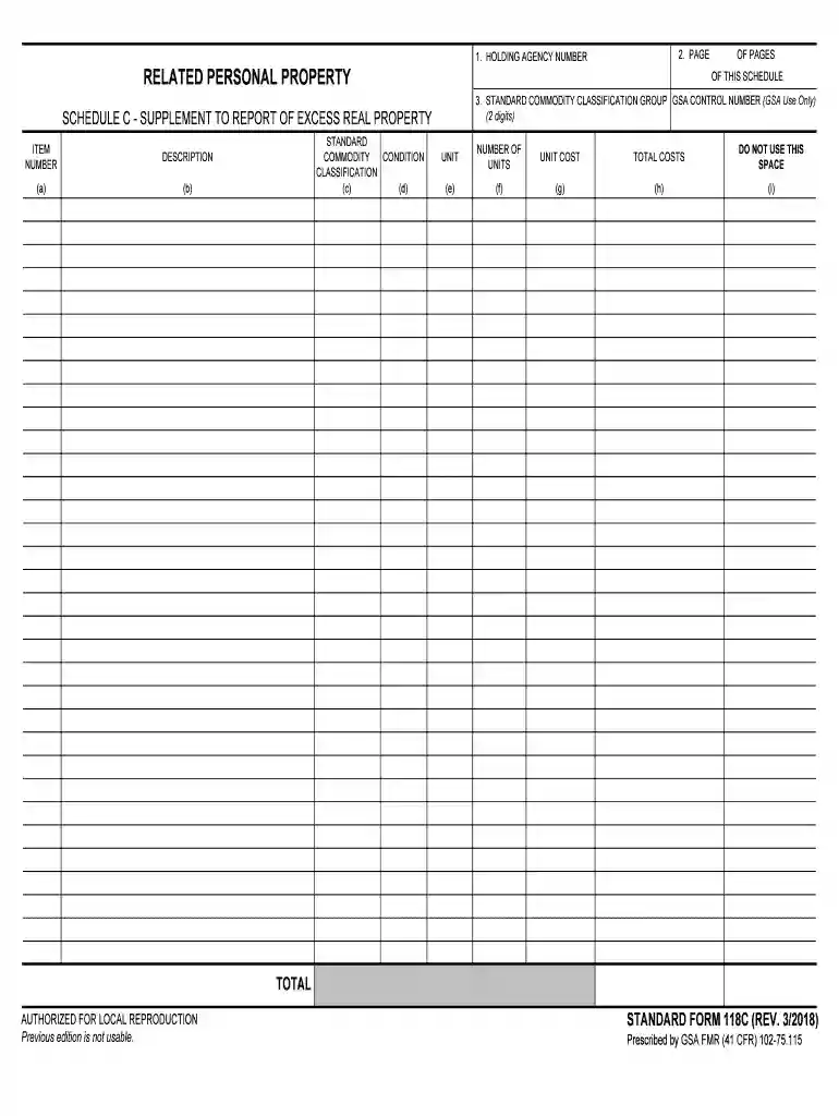 related personal property - GSA Preview on Page 1