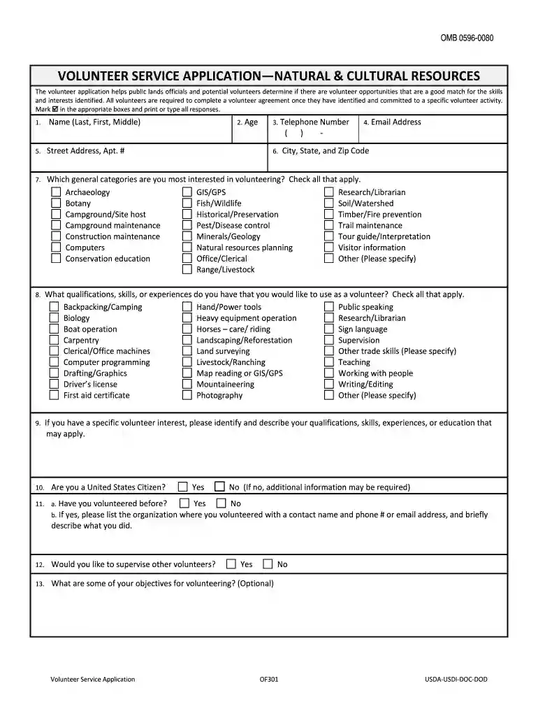 About Us - Volunteer Preview on Page 1