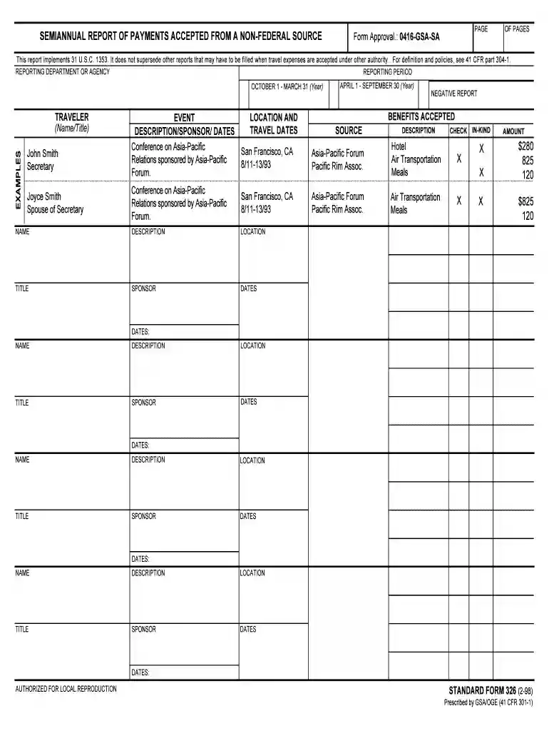 REPORTING DEPARTMENT OR AGENCY Preview on Page 1